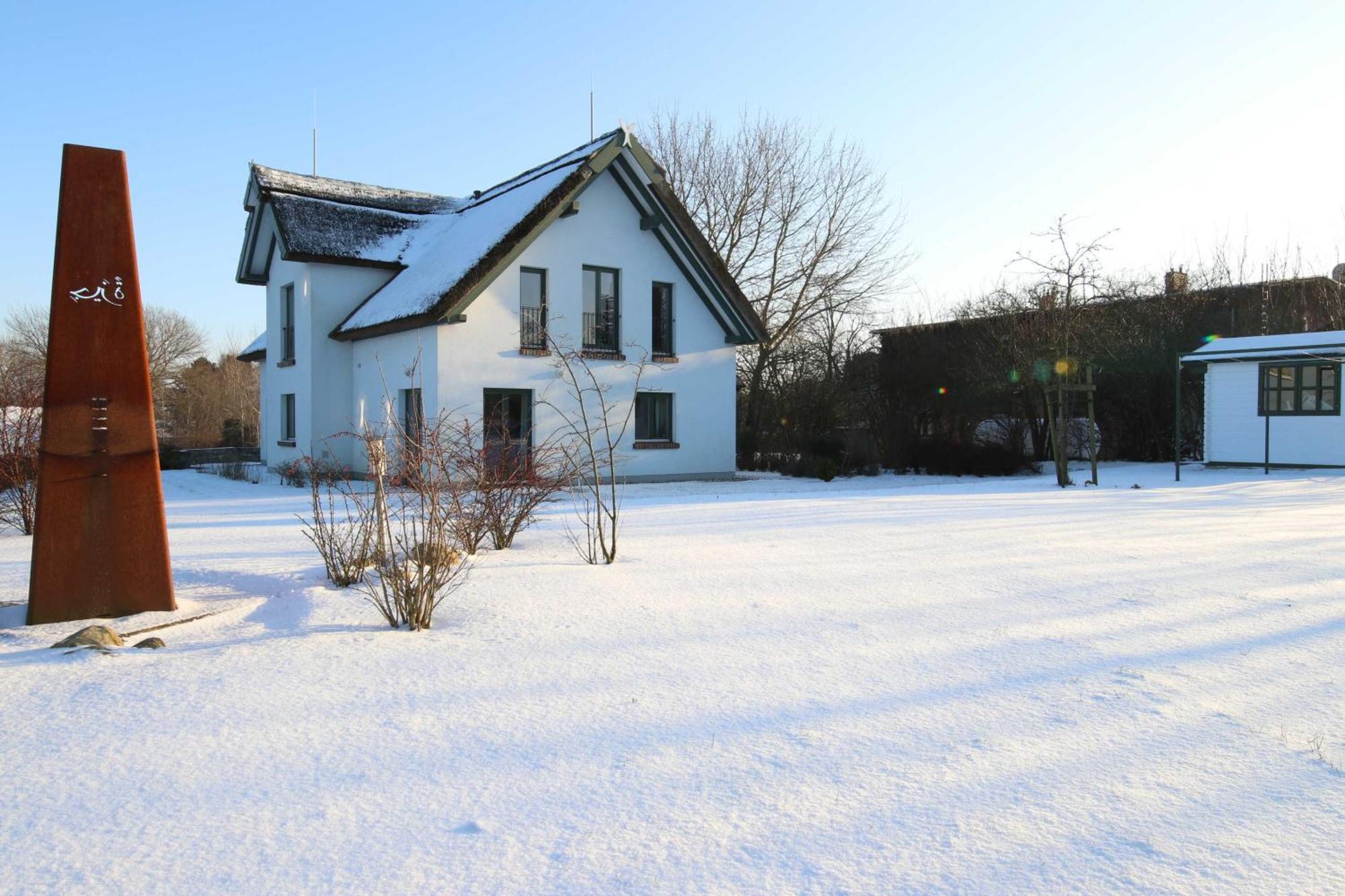 Reetdachhaus Im Fischerdorf 弗里斯特 外观 照片