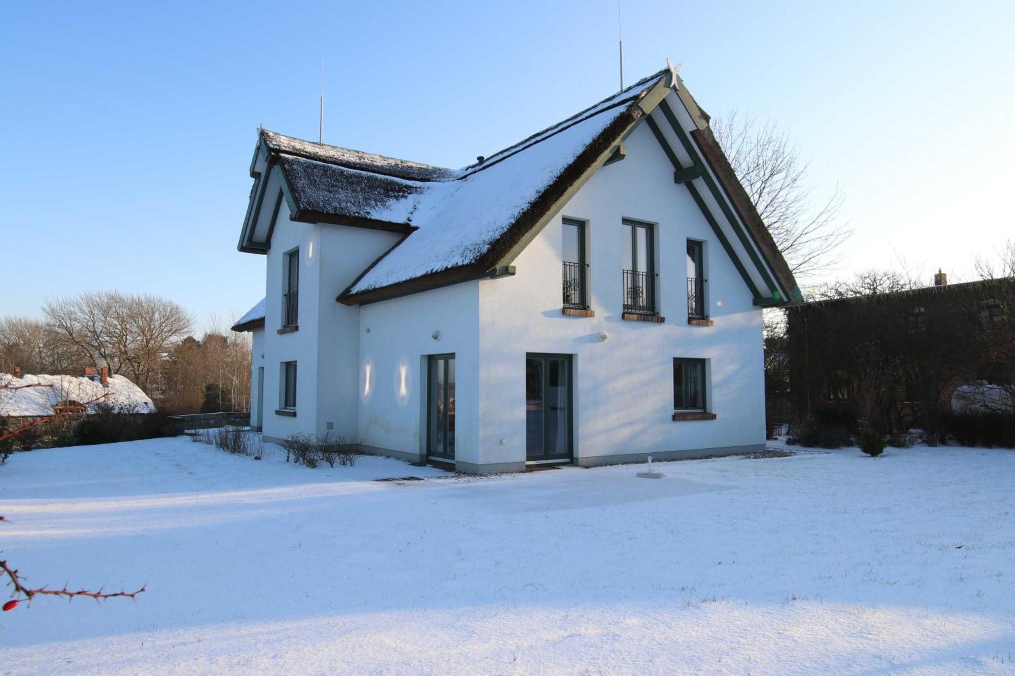 Reetdachhaus Im Fischerdorf 弗里斯特 外观 照片